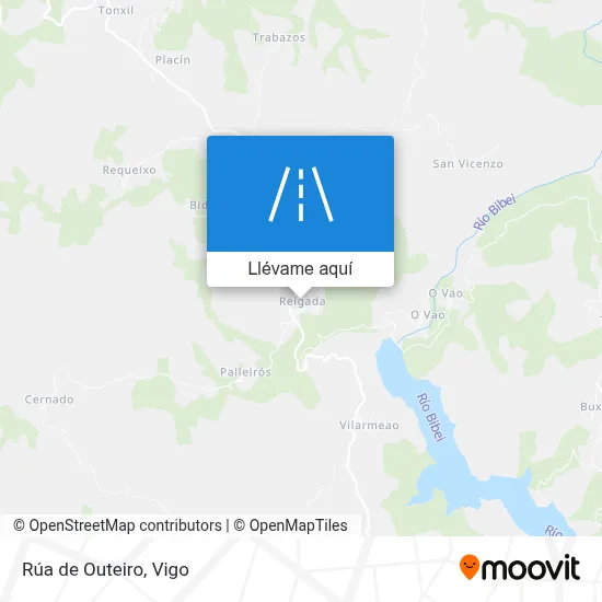 Mapa Rúa de Outeiro