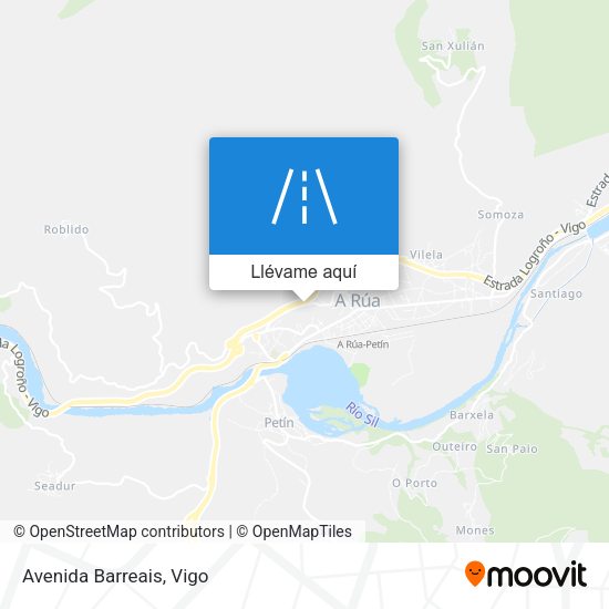 Mapa Avenida Barreais