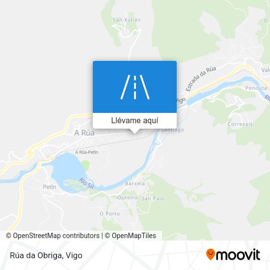 Mapa Rúa da Obriga