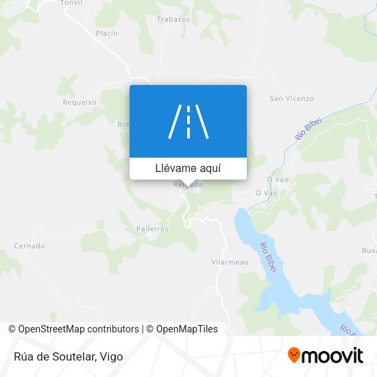 Mapa Rúa de Soutelar