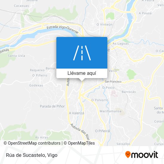 Mapa Rúa de Sucastelo