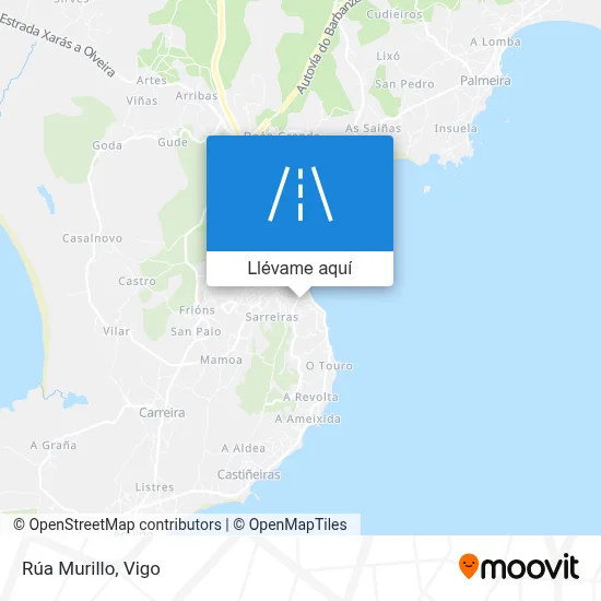 Mapa Rúa Murillo