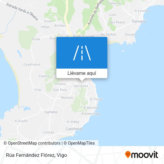 Mapa Rúa Fernández Flórez