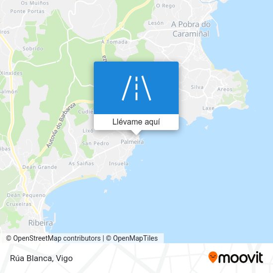 Mapa Rúa Blanca