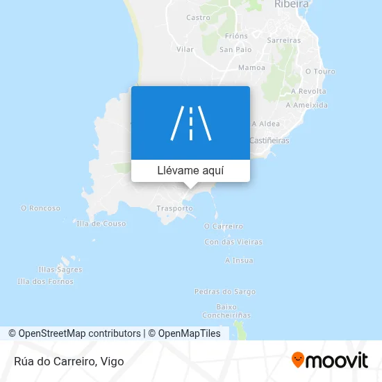 Mapa Rúa do Carreiro