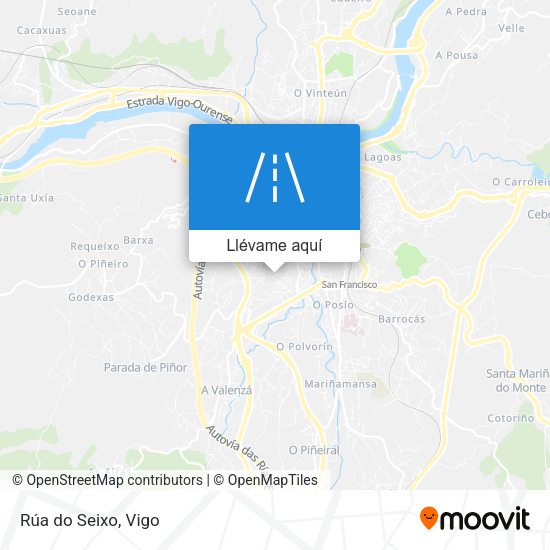 Mapa Rúa do Seixo