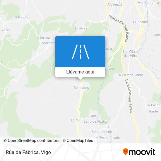 Mapa Rúa da Fábrica