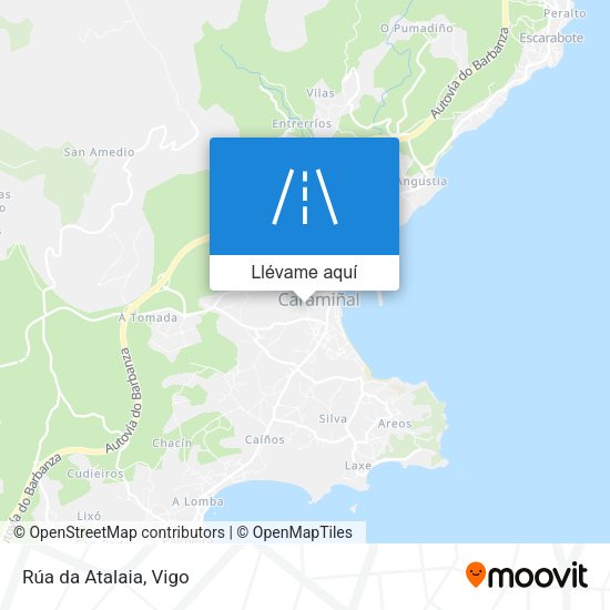 Mapa Rúa da Atalaia