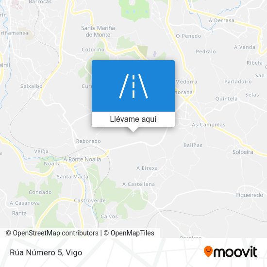 Mapa Rúa Número 5