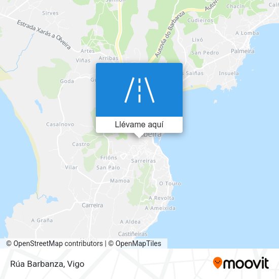 Mapa Rúa Barbanza