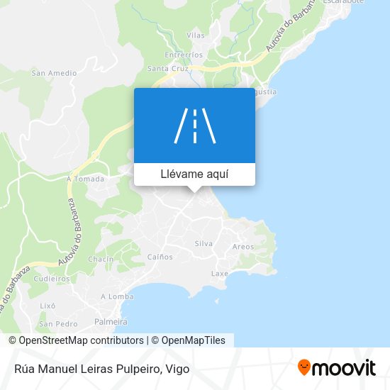 Mapa Rúa Manuel Leiras Pulpeiro