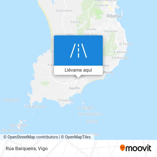 Mapa Rúa Barqueira