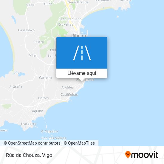 Mapa Rúa da Chouza