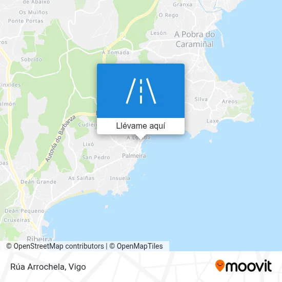 Mapa Rúa Arrochela