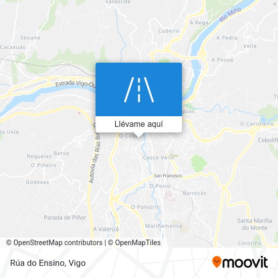 Mapa Rúa do Ensino