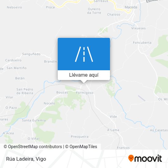 Mapa Rúa Ladeira