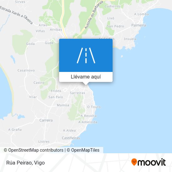 Mapa Rúa Peirao