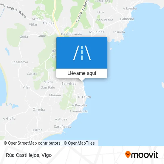 Mapa Rúa Castillejos