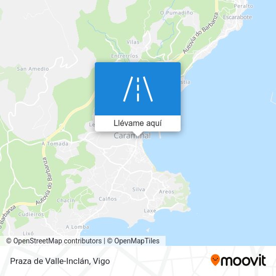 Mapa Praza de Valle-Inclán