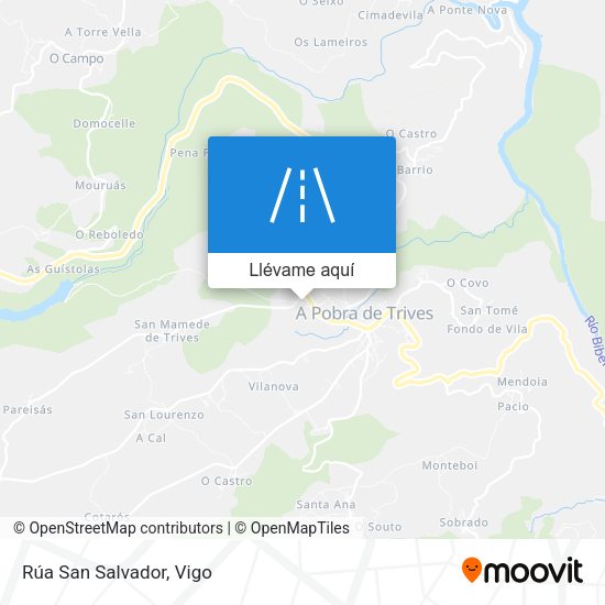 Mapa Rúa San Salvador