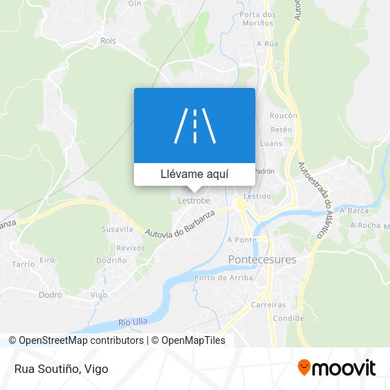 Mapa Rua Soutiño