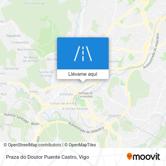 Mapa Praza do Doutor Puente Castro