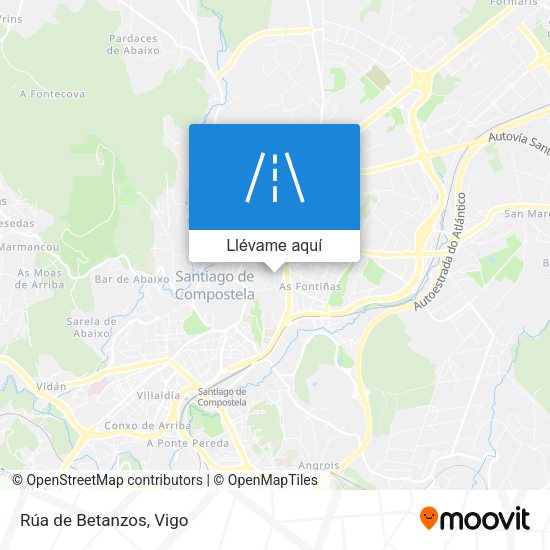 Mapa Rúa de Betanzos