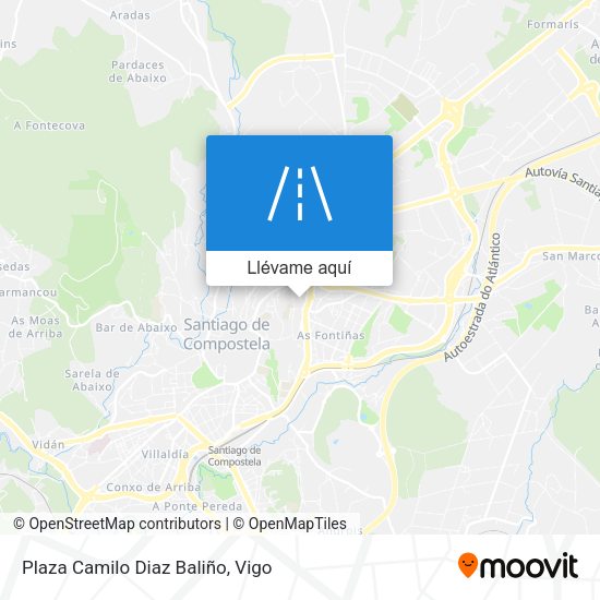 Mapa Plaza Camilo Diaz Baliño