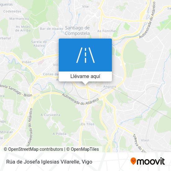 Mapa Rúa de Josefa Iglesias Vilarelle