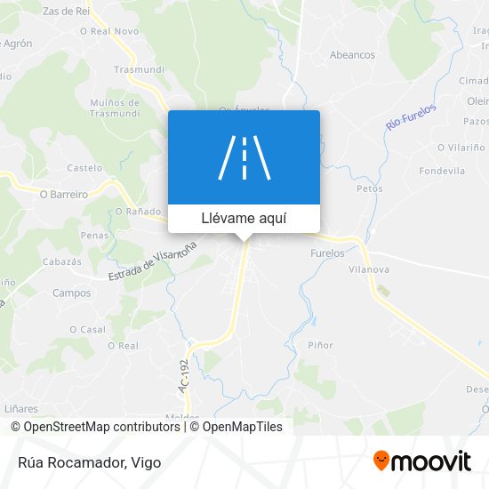 Mapa Rúa Rocamador