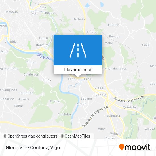 Mapa Glorieta de Conturiz