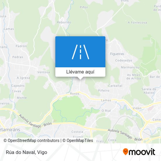 Mapa Rúa do Naval