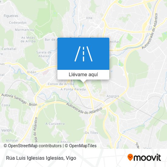 Mapa Rúa Luis Iglesias Iglesias