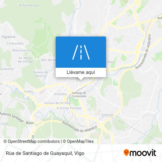 Mapa Rúa de Santiago de Guayaquil