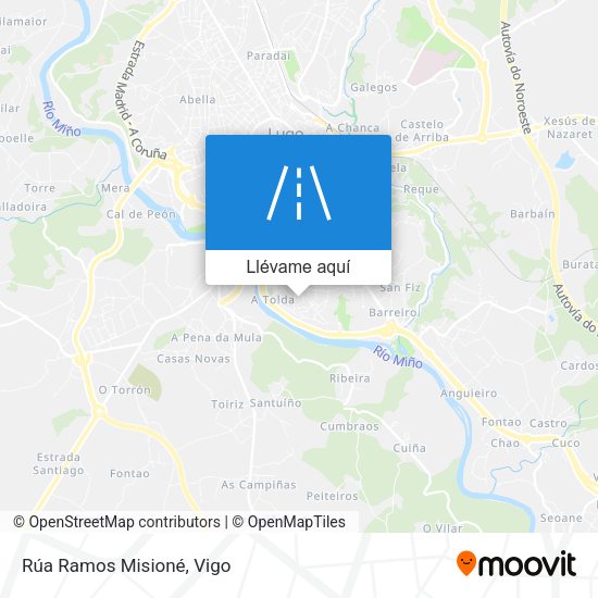 Mapa Rúa Ramos Misioné