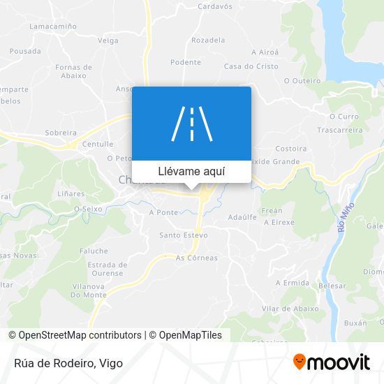 Mapa Rúa de Rodeiro