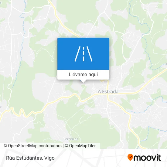 Mapa Rúa Estudantes