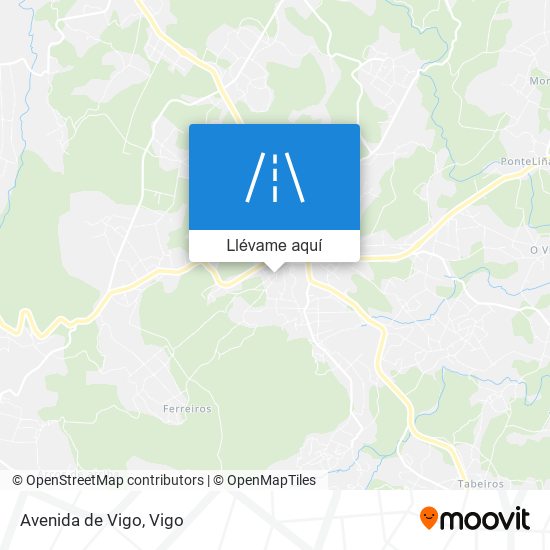 Mapa Avenida de Vigo