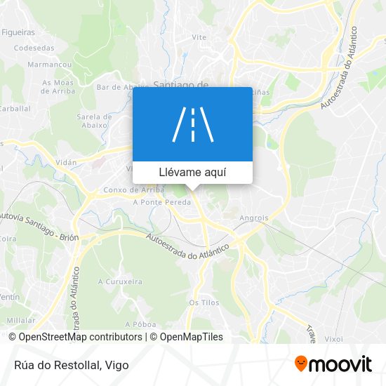 Mapa Rúa do Restollal