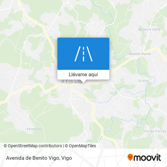 Mapa Avenida de Benito Vigo