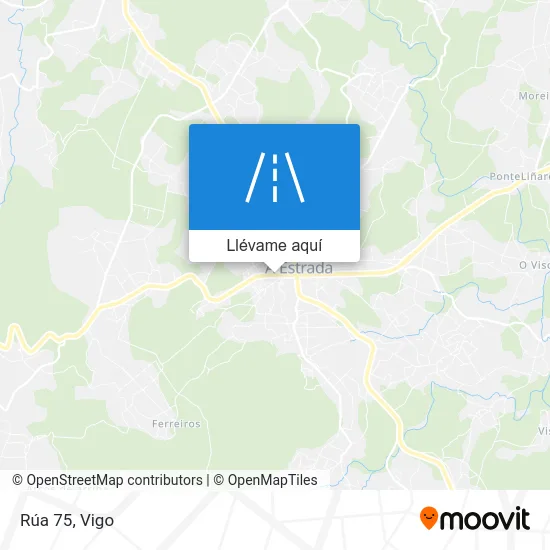 Mapa Rúa 75