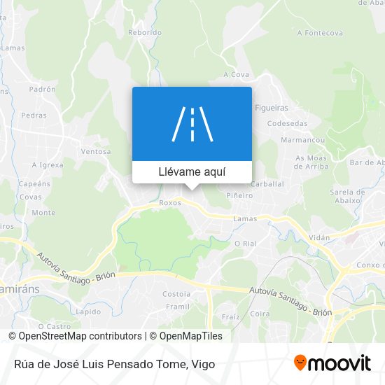 Mapa Rúa de José Luis Pensado Tome