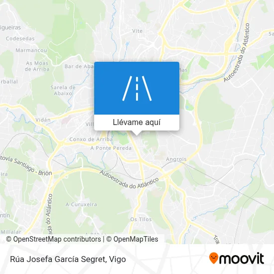 Mapa Rúa Josefa García Segret
