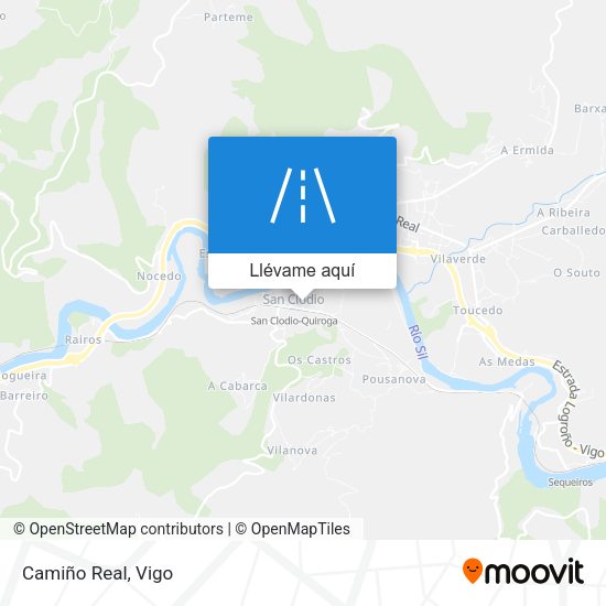 Mapa Camiño Real