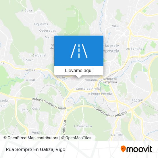 Mapa Rúa Sempre En Galiza