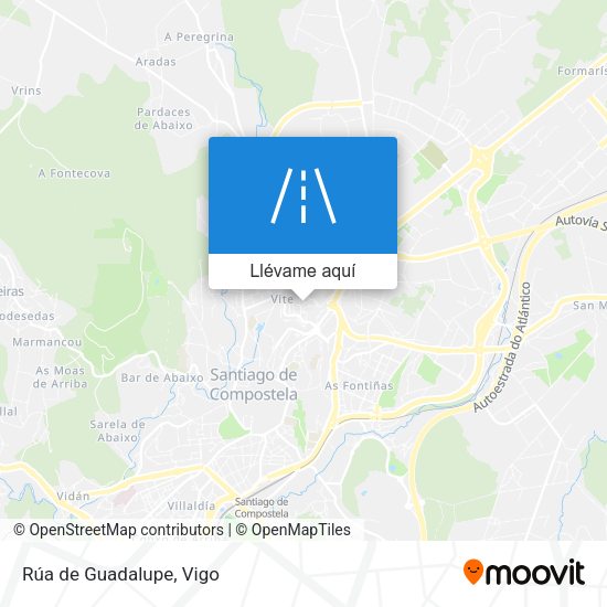 Mapa Rúa de Guadalupe