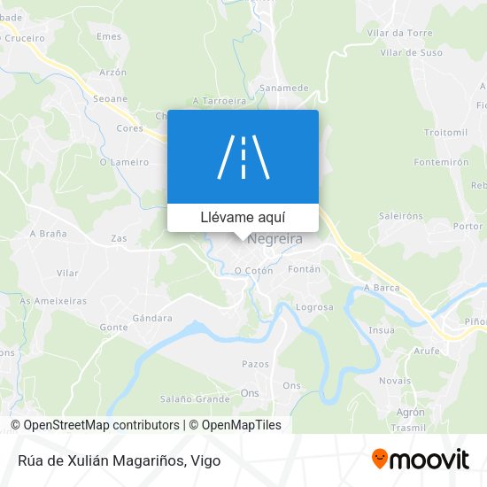 Mapa Rúa de Xulián Magariños