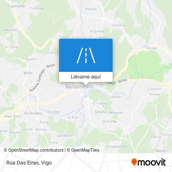 Mapa Rúa Das Eiras