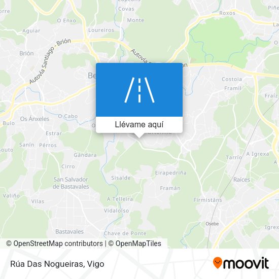 Mapa Rúa Das Nogueiras
