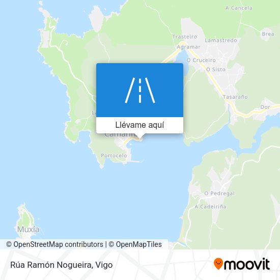 Mapa Rúa Ramón Nogueira